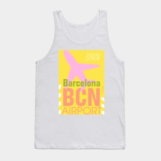 BCN Barcelona sun Tank Top